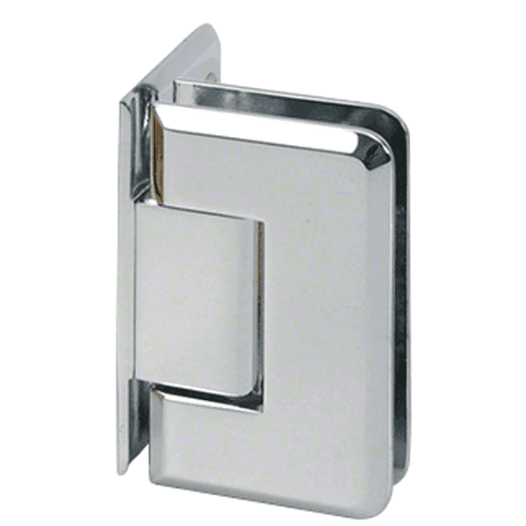 CRL H8010JCBS Brushed Stainless Oil Dynamic Full Back Plate Wall-to-Glass Hinge/Hold Open 